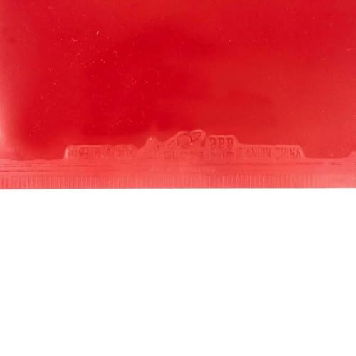 Globe 999 Pips-in Table Tennis (Ping Pong) Rubber Without Sponge (OX, Topsheet) (Red)