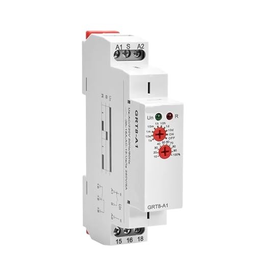 Relais temporisé GRT8-A module de retard rail DIN 16A - 3