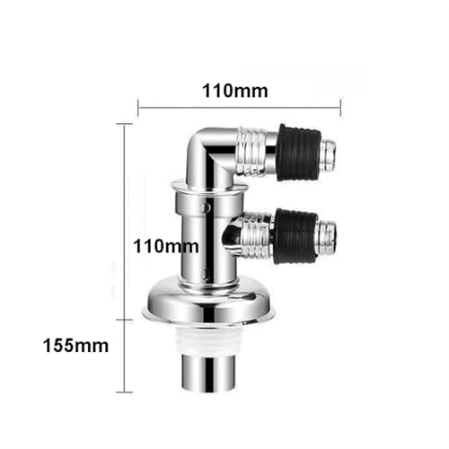 Drain de sol rotatif trois voies de haute précision avec base scellée - 4