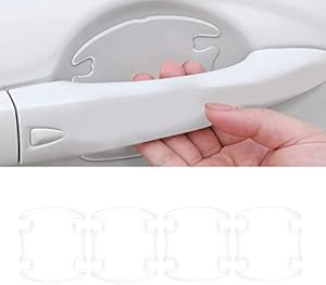 4Pcs 3D Transparent Car Door ...