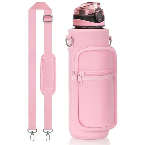 Porte-gobelet et housse pour bouteille d'eau avec compartiment pour smartphone