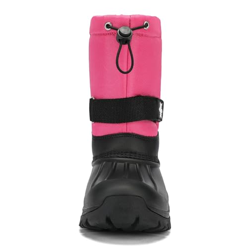 koppu Boys Girls Snow Boots Kids' Waterproof Snow Boots for Winter Slip Resistant Cold Weather Shoes3