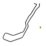 Edelmann 92994 Power Steering Return Line Tube