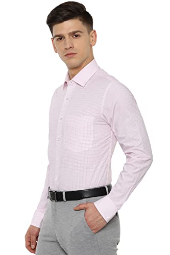 Image of Van Heusen Men's Checkered Slim Fit Formal Shirt