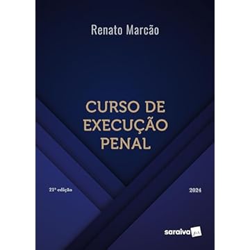 Capa do livro Curso de Execução Penal - 21ª edição 2024