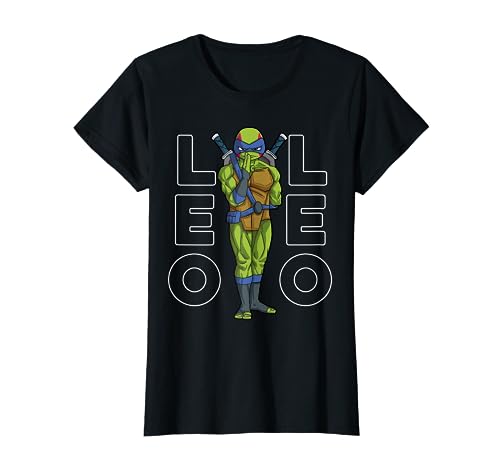Mademark X Teenage Mutant Ninja Turtles - Leonardo Peaceful Ninjutsu Stance T-Shirt #TOP9