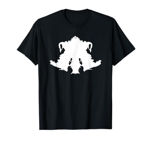 Rorschach Ink Blot Test T Shirt Card 4 - Psychology Tee T-Shirt