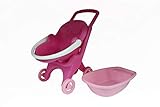Fabriqué en biélorussie Polesie 42842 Chariot avec Baignoire bébé et Berceau – Ensemble de Jeu Jouets