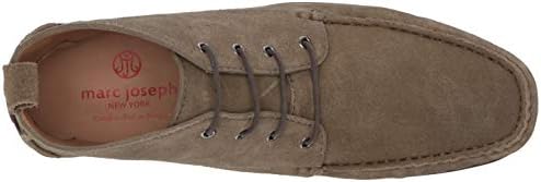Marc Joseph New York Men's Leather Luxury Driving Style Ankle Boot with Laces, Olive Suede, 7 M US Review | Image 4