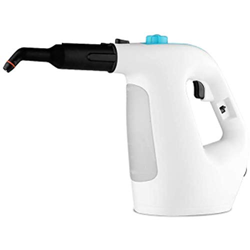 Mehrzweck Dampfreiniger Elektrisch 360Ml - Kommt Mit 9-Teiligem Zubehör-Kit - Dampfreiniger Für Teppich Boden Fliesen Bad Autositze Polster,