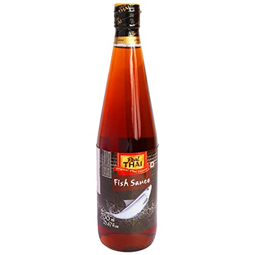 Image of Real THAI Original Thai Cuisine Fish Sauce, 23.67 fl oz ℮ 700 ml