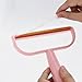Imagen de TOYZFRIENDY Quitapelusas Manual para Ropa Reutilizable Afeitadora de Pelusas Doble Cara Herramienta Portátil para Eliminar Bolitas Suéteres y Abrigos Color Rosa Adecuado para Viaje