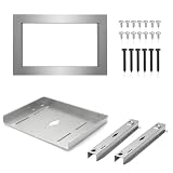 GMTK2768AF 27' Microwave Trim Kit Stainless Steel, Compatible with Frigidaire Gallery Series 2.2 Cu. Ft. Built-in Microwave GMBS3068AF