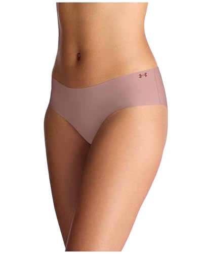 Image of Under Armour Women's 3-pack Pure Stretch No Show Hipster Underwear, All-day Comfort & Ultra-soft Fit