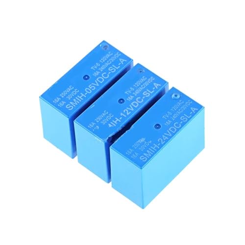 Relais de puissance 5V SMIH-05VDC-SL-A 16A 6 broches pour circuit imprimé