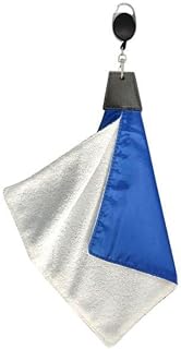 DYNWAVE Golf Towels Polyester Cleaning Towels Hand Towel Wiping Cloth Portable Bag Accessories Suitable for Hiking Family use 16x32cm