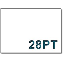5x7 Backing Board 100 pieces - Thick 28PT Cardboard with Solid White Core - Exceptional Photo & Art Backing/Product Packaging Chipboard for 5" x 7"