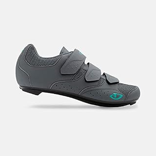 Giro Women's Techne W Road Bike Shoes, Titanium/Glacier, 40