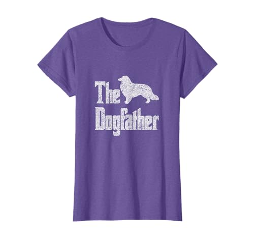 The Dogfather - funny Rough Collie T-Shirt, funny dog gift T-Shirt