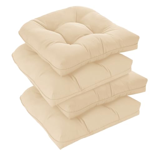 downluxe Outdoor Chair Cushions Set of 4 for Patio...