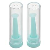 TOKIDNY 2 Stück Kontaktlinsen Saugnapf Werkzeug aus Robustem Material Weicher Silikon applikator für Präzises Aufsetzen und Entfernen Harter Linsen Zeitsparend und Sicher für