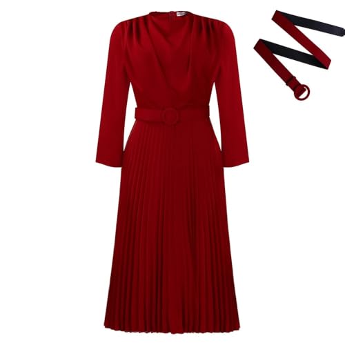 Vestido africano de mujer de corte holgado monocromo 7