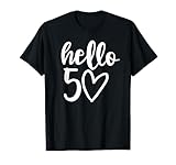 Hello 50 Heart, Hello Fifty, 50th Birthday