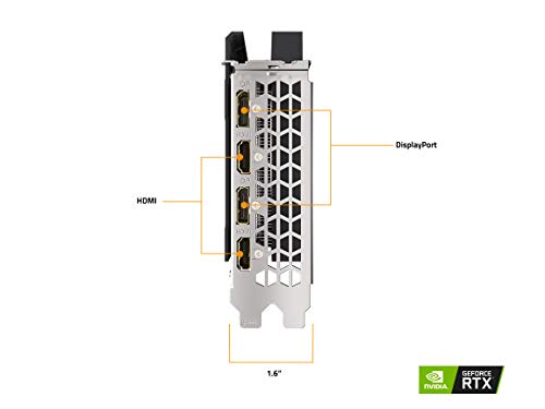 Gigabyte Tarjeta gráfica GeForce RTX 3060 Ti Eagle OC 8G, 2 Ventiladores WINDFORCE, 8 GB 256 bits GDDR6, GV-N306TEAGLE OC-8GD