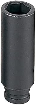 Grey Pneumatic Corp - Soc 7/16 1/4D Imp Mag 6Pt Dp Blk (914DG)