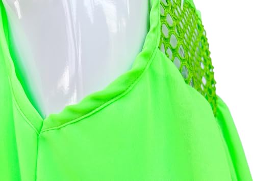 Image of Women's Chiffon Summer Casual Sundress Spaghetti Strap Tank Beach Dresses Bathing Suit Coverup