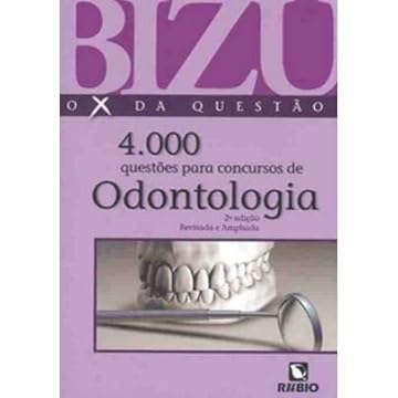 Capa do livro Bizu de Odontologia. 4000 Questões Selecionadas Para Concursos