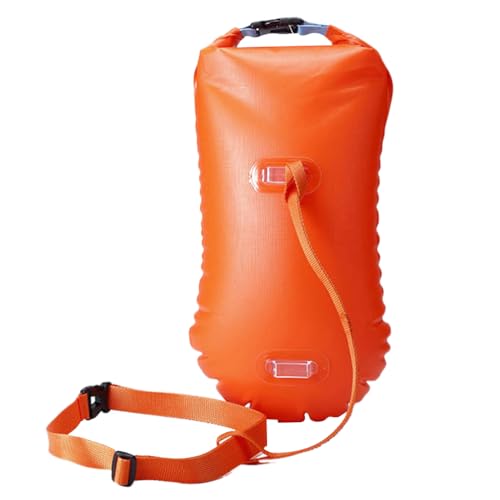 Garneck Swim Buoy - Swim Safety Float Keep Gear Dry - Swim Buoy for Open Water Boating Kayaking Fishing Rafting Swimming Training and Camping