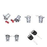 Set cilindro serratura portiera auto con cilindro serratura portiera 72145-S73-003 72146-S73-003 compatibile con Civic 2002-2005