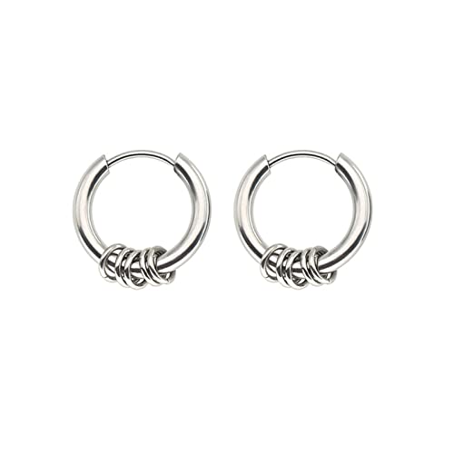 Boucles d'oreilles créoles pour hommes et femmes à porter du bureau aux sorties