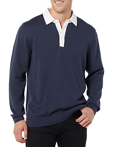 Amazon Essentials Men's Rugby Sweater