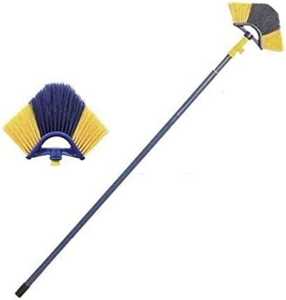 IL GENIO ON LINE -Scopa TOGLI RAGNATELE RAGNATORE A Punta con Manico Estensibile Lung. Max 4 METRI (3,60 metri)