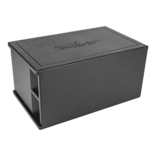 Image of Skar Audio AR1X8V-SPL Single 8 inch SPL Series Universal Fit Armor Coated Ported Subwoofer Enclosure