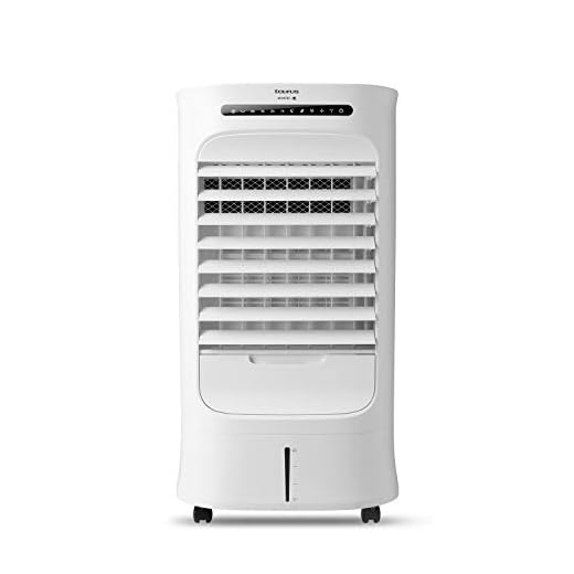 Taurus Snowfield Ultra – Climatizador evaporativo, aire acondicionado portátil, ventila, refresca, humidifica, 3velocidades, 3modos, temporizador, depósito 10l, control remoto, 2hielos