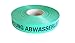 Produktbild PremSecure Trassenwarnband Achtung Abwasserleitung Warnband Abwasser Schmutzwasser Wasser Leitung Trassenband 250m Trassierband grün schwarz 40mm breit