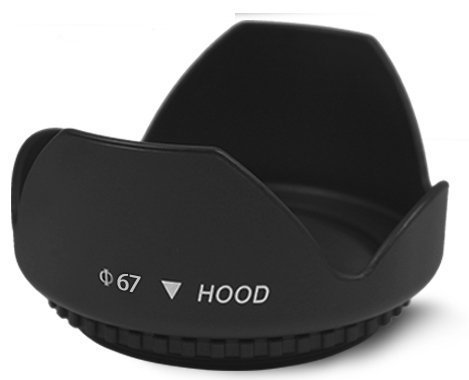 Amazon.com : 67mm Tulip Flower Lens Hood for Nikon D5600, D7500