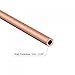 uxcell Copper Round Tube 4.5mm OD 1mm Wall Thickness 300mm Length Pipe Tubing