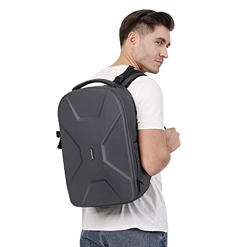 Mochila para cámara MOSISO gris 15-16 pulgadas impermeable miniatura 6