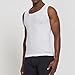 True Religion Lightweight Tank Tops for Men, 5 Pack Classic Ribbed Cotton Mens Undershirts White