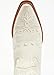 MissHeel Pearl Cowboy Boots for Women Wide Calf White Cowgirl Boot Mid-Calf Western-Boots Wedding Cowboy-Boot Size 10