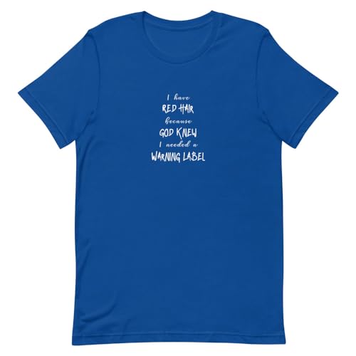T-shirt Sassy avec inscription surprise parfaite pour amie rousse