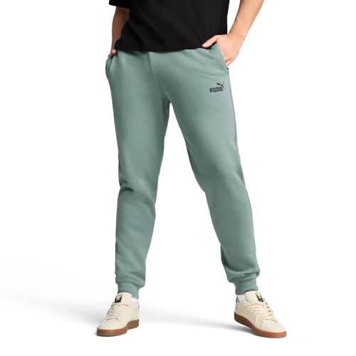 Image of PUMA Mens Essentials Slim Fit Drawstring Sweatpants Casual