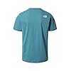 THE NORTH FACE Men's Men's Easy Short Sleeved T-Shirt (Pack of 1) (as8, Alpha, xx_l, Regular, Regular, Storm Blue), XXL #1