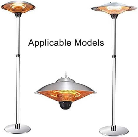 Electric Outdoor Patio Heater Replacement Halogen Lamp Tube - 2200/3000W,3000W,Collector88