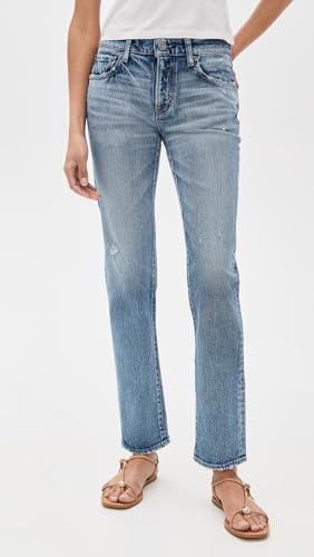 MOUSSY VINTAGE Women's Farmingdale Slim Straight Jeans2