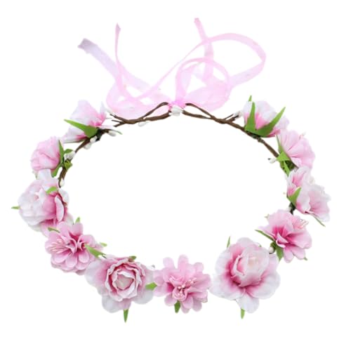 Guirnaldas florales para el pelo, diademas de flores para mujer, para novia, para mercado de puestos